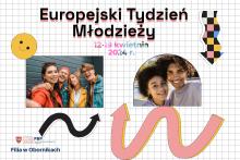 plakat z okazji Europejskiego Tygodnia Młodzieży